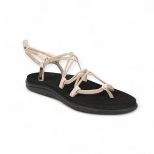 Teva Women's Voya Infinity Strappy Sandals Sesame Birch - US SIze 7 NWT 1019622